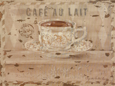 Cafe Au Lait by Martha Newton Furman Pricing Limited Edition Print image