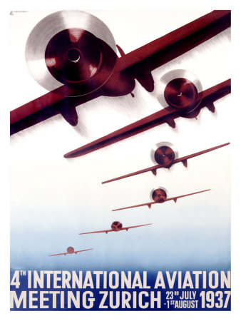 4Th International Aviation Meeting, Zurich by Otto Baumberger Pricing Limited Edition Print image