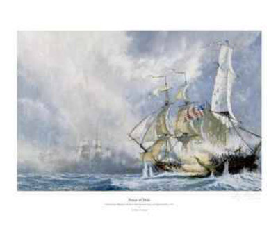 Sloop Of War by Geoffrey Huband Pricing Limited Edition Print image