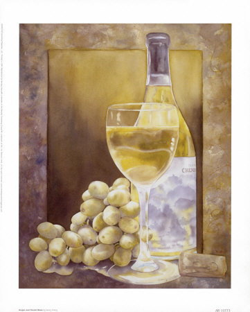 Grapes And Chenin Blanc by Nancy Cheng Pricing Limited Edition Print image