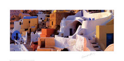 Greek Village by Georges Meis Pricing Limited Edition Print image
