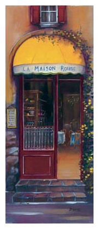 La Maison Rouge by Barbara Davies Pricing Limited Edition Print image