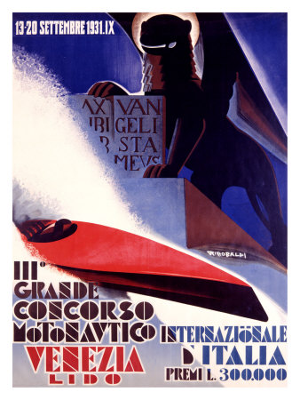 3Rd Concorso Motonautico Di Venezia by Giuseppe Riccobaldi Pricing Limited Edition Print image