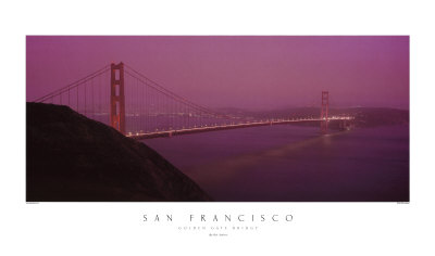 Golden Gate Bridge by Rick Anderson Pricing Limited Edition Print image
