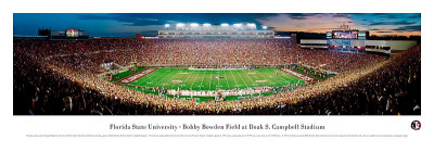 Florida State University Football by James Blakeway Pricing Limited Edition Print image
