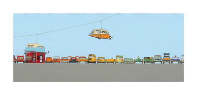 Auto Spectrum With Omnibus Cable Station by Jeremy Dickinson Pricing Limited Edition Print image
