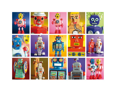 Robot Metropolis by Lauren Floodgate Pricing Limited Edition Print image