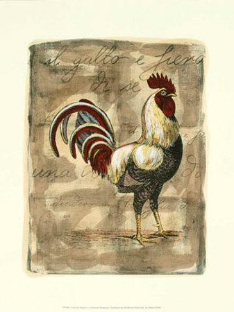 Tuscany Rooster I by Deborah Bookman Pricing Limited Edition Print image