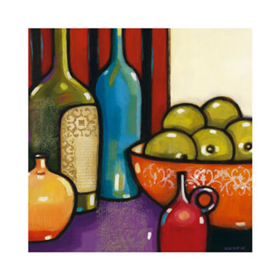 Still Life With Green Apples by Norman Wyatt Jr. Pricing Limited Edition Print image