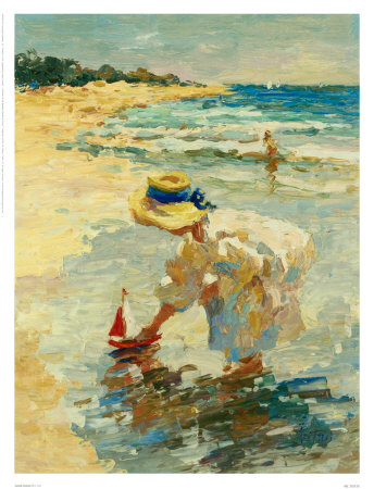 Seaside Summer Ii by Vitali Bondarenko Pricing Limited Edition Print image