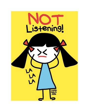 Not Listening by Todd Goldman Pricing Limited Edition Print image