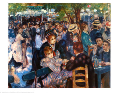 Dancing At The Moulin De La Galette by Pierre-Auguste Renoir Pricing Limited Edition Print image