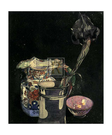 Grey Iris by Charles Rennie Mackintosh Pricing Limited Edition Print image