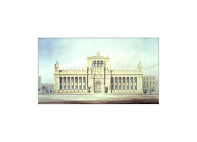 Design For Burlington House, London by Sir James Pennethorne Pricing Limited Edition Print image