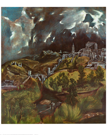 View Of Toledo, 1597 by El Greco Pricing Limited Edition Print image