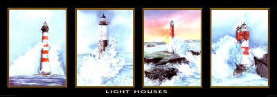 Lights Houses Ia by W. Capaldi Pricing Limited Edition Print image