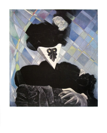 Portrait Bleu by Max Ernst Pricing Limited Edition Print image