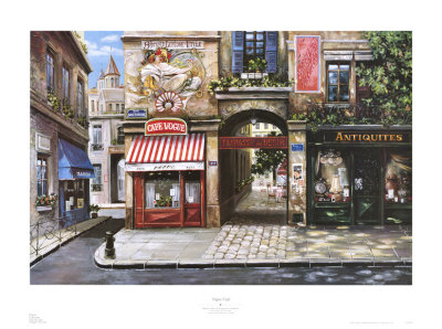 Vogue Cafe by Mark St. John Pricing Limited Edition Print image