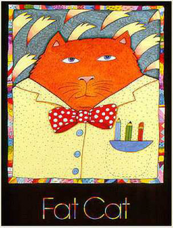 Fat Cat by Nancy Carlson Pricing Limited Edition Print image