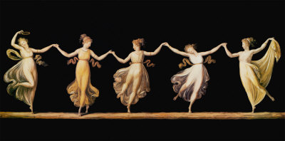 Ballet Dancers Ii by Antonio Canova Pricing Limited Edition Print image
