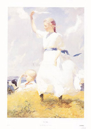 Hilltop by Frank Weston Benson Pricing Limited Edition Print image