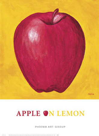 Apple On Lemon by P. Moss Pricing Limited Edition Print image