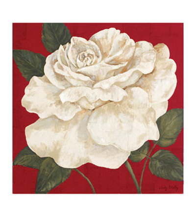 Rosa Blanca Ii by Judy Shelby Pricing Limited Edition Print image