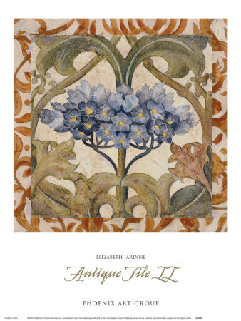 Antique Tile Ii by Elizabeth Jardine Pricing Limited Edition Print image
