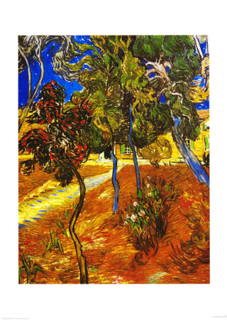 Jardin Des Peupliers by Vincent Van Gogh Pricing Limited Edition Print image