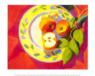 Dish With Apples by Carolyn Biggio Pricing Limited Edition Print image