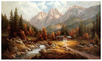 Wilder Kaiser by Max Weber Pricing Limited Edition Print image