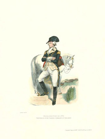 George Washington In 1775 by Alonzo Chappel Pricing Limited Edition Print image