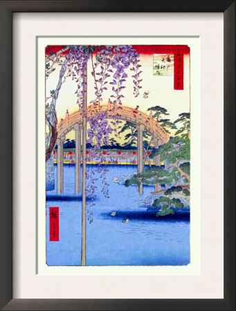 Grounds Of The Kameido Tenjin Shrine by Ando Hiroshige Pricing Limited Edition Print image