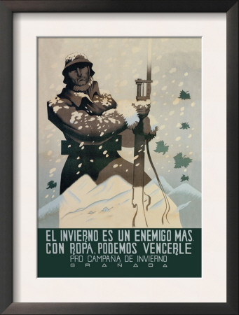 The Winter Is An Enemy, But With Clothes We Can Defeat Him by Juan Dapena Parrilla Pricing Limited Edition Print image