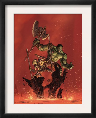 Incredible Hulk #93 Cover: Hulk And Miek by Brandon Peterson Pricing Limited Edition Print image