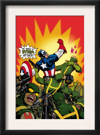Captain America V4, #29 Cover: Captain America by Dave Johnson Pricing Limited Edition Print image