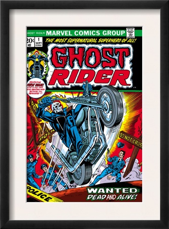 Ghost Rider #1 Cover: Ghost Rider by Tom Sutton Pricing Limited Edition Print image