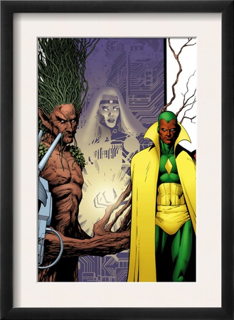 Avengers Thunderbolts #5 Cover: Vision, Moonstone And Blackheath by Tom Grummett Pricing Limited Edition Print image