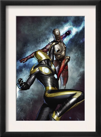 Nova #3 Cover: Nova And Penance by Adi Granov Pricing Limited Edition Print image