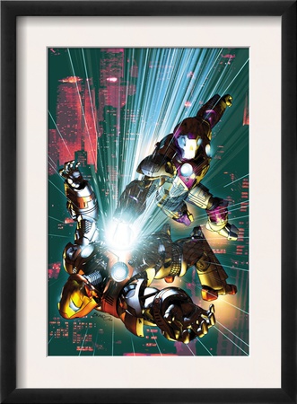Ultimate Comics Armor War #3 Cover: Iron Man by Brandon Peterson Pricing Limited Edition Print image