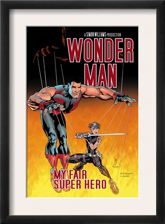 Wonder Man #3 Cover: Wonder Man And Ladykiller by Andrew Currie Pricing Limited Edition Print image