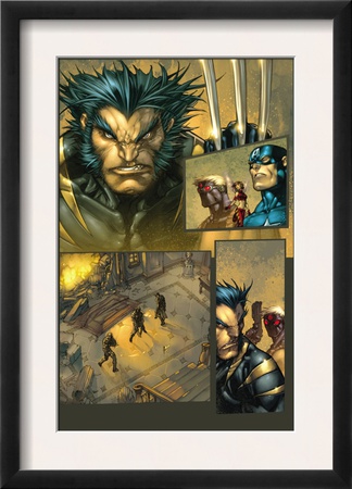 Ultimates 3 #3 Headshot: Wolverine by Joe Madureira Pricing Limited Edition Print image