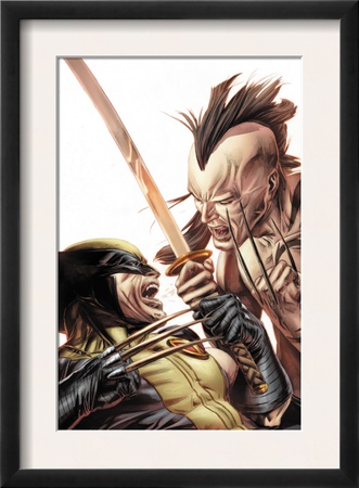 Wolverine Origins #35 Cover: Wolverine And Daken by Doug Braithwaite Pricing Limited Edition Print image
