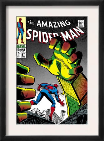 The Amazing Spider-Man #67 Cover: Mysterio And Spider-Man by John Romita Sr. Pricing Limited Edition Print image