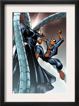 Spectacular Spider-Man #10 Cover: Spider-Man And Doctor Octopus by Humberto Ramos Pricing Limited Edition Print image