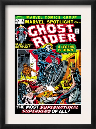 Marvel Spotlight Ghost Rider #5 Cover: Ghost Rider by Mike Ploog Pricing Limited Edition Print image