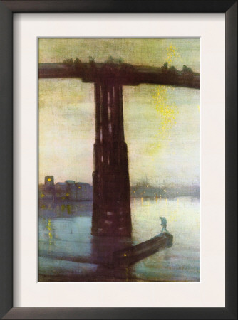Old Battersea Bridge by James Abbott Mcneill Whistler Pricing Limited Edition Print image