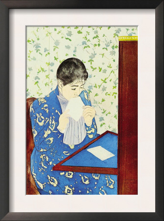 The Letter No.1 by Mary Cassatt Pricing Limited Edition Print image