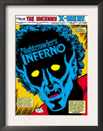 Uncanny X-Men Annual #4 Headshot: Nightcrawler by John Romita Jr. Pricing Limited Edition Print image