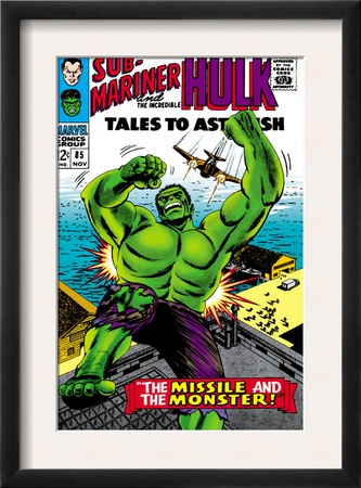 Tales To Astonish #85 Cover: Hulk by Bill Everett Pricing Limited Edition Print image